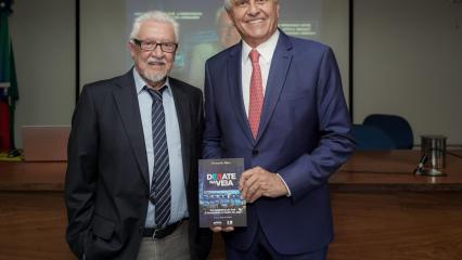  Em lançamento de livro do jornalista Fernando Mitre Caiado relembra eleição presidencial de 1989